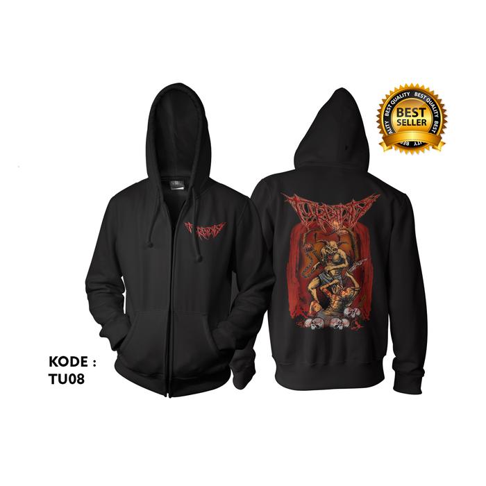 Jaket turbidity / jacket zipper hoodie switer tu08