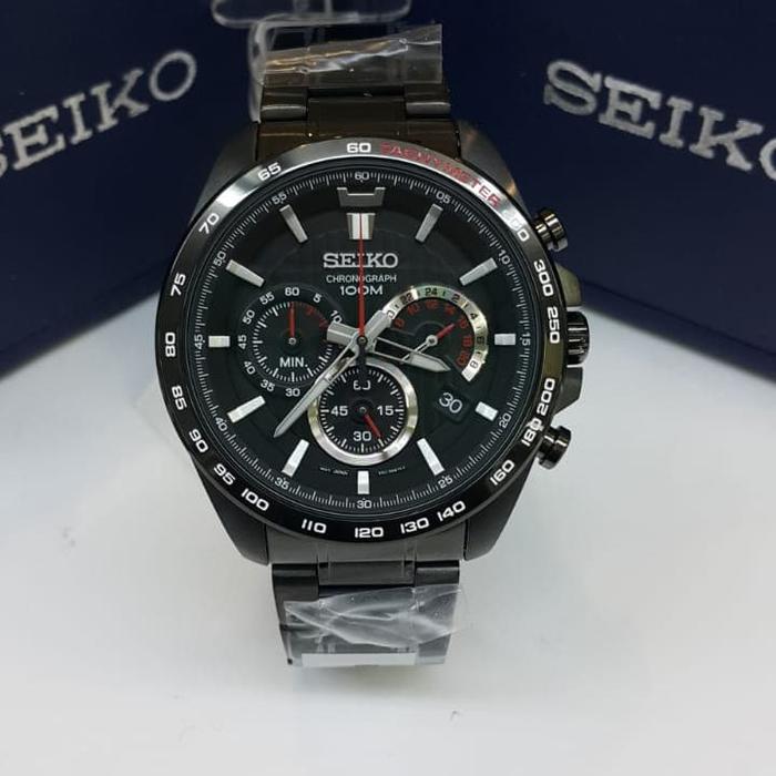 SEIKO SSB311P1 SSB311 Chronograph Quartz Tachymeter Original