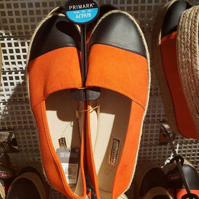 Primark Red and Black Shoes