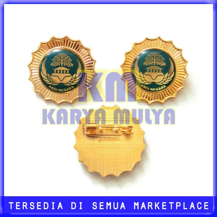 Pin ASN Korpri Golongan III - Lencana Abdi Negara Warna Biru - KM