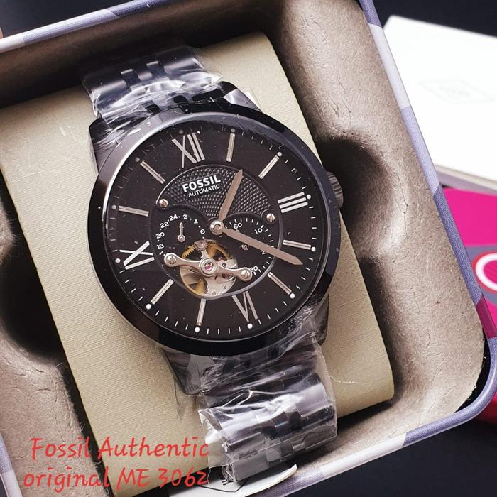 Fossil Jam Tangan Pria Automatic ME3062