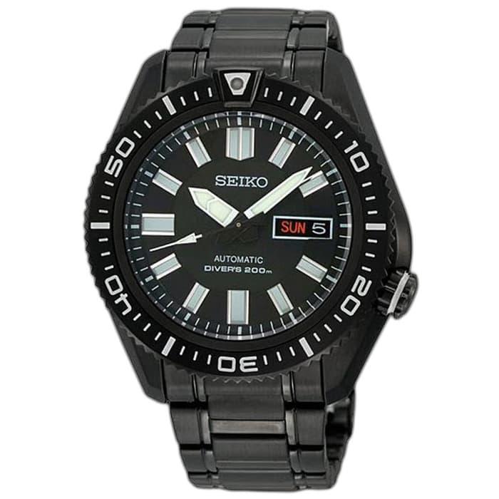 Seiko SKZ329 Divers Stargate Automatic Full Black