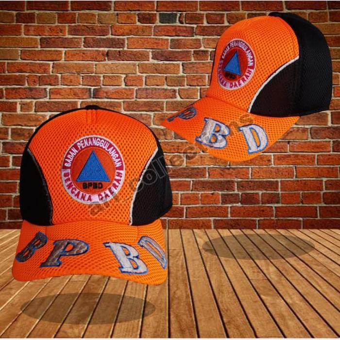 topi jaring BPBD/TIMSAR/BASARNAS/RESCUE/topi jala orange