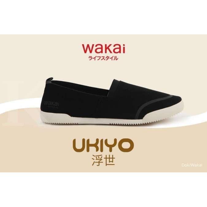 Sepatu Wakai Ukiyo Original - Black - 38
