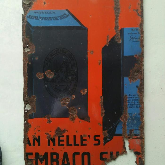 Iklan Enamel Van Nelle