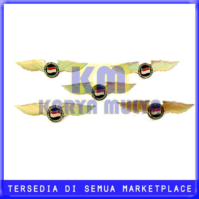 Lencana Paskibra Logo Custom - Pin Paskibra Desain Custom - KM