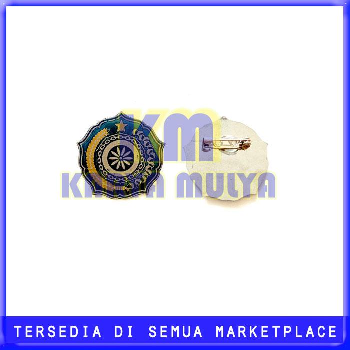 Lencana Logo PKK - Pin Bros Badge PKK Bahan Logam Stainless - KM