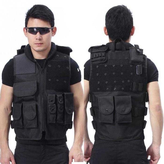 Rompi Militer Airsoft Gun CS Tactical Vest Combat 800D