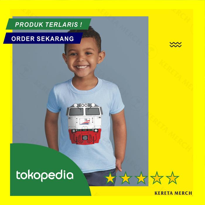 Kaos Anak - CC 206 - railfans kids merchandise