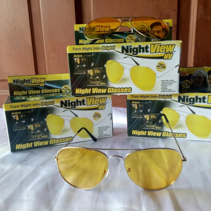 Kacamata Anti Silau-Night View NV Glasses - Night Vision