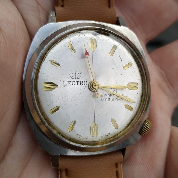 jam tangan kuno / jam tangan vintage LECTRO