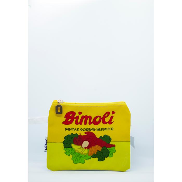 Dompet Pouch Unik Lucu Merk Jadoel - Kain Bimoli