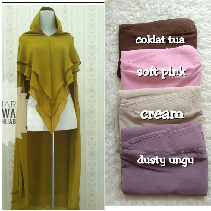 HIJAB JILBAB KERUDUNG INSTAN KHIMAR MARWAH BY RIZKY ANANDA