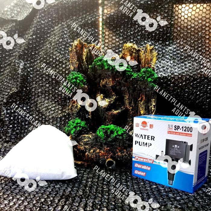 LENGKAP AIR TERJUN MINIATUR WATERFALL M / HIASAN / RELIEF AQUARIUM