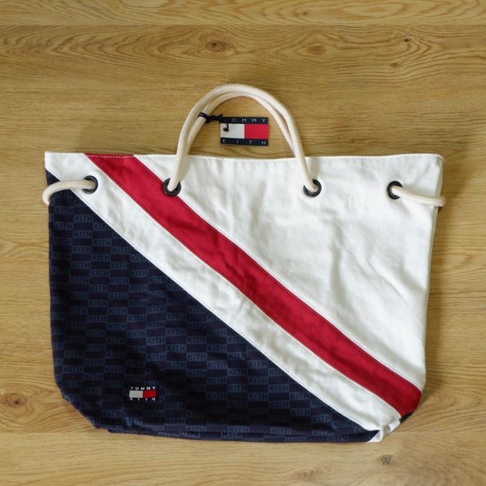 Kith x Tommy Hilfiger Beach Tote "Navy/White"