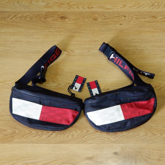 Kith x Tommy Hilfiger Badge Cross Body Bag "Navy"