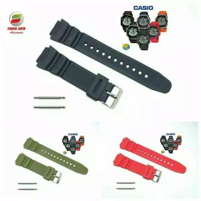 Tali jam tangan Casio G-Shock ws200h ws210 Strap Casio w-s200 w-s210
