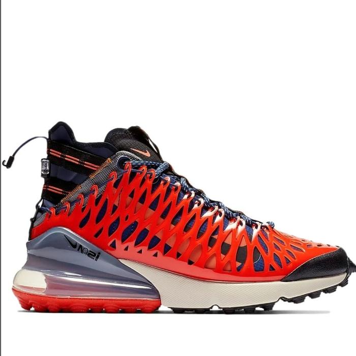 NIKE ISPA AIR MAX 270 SP SOE "Blue Void/Terra Orange"
