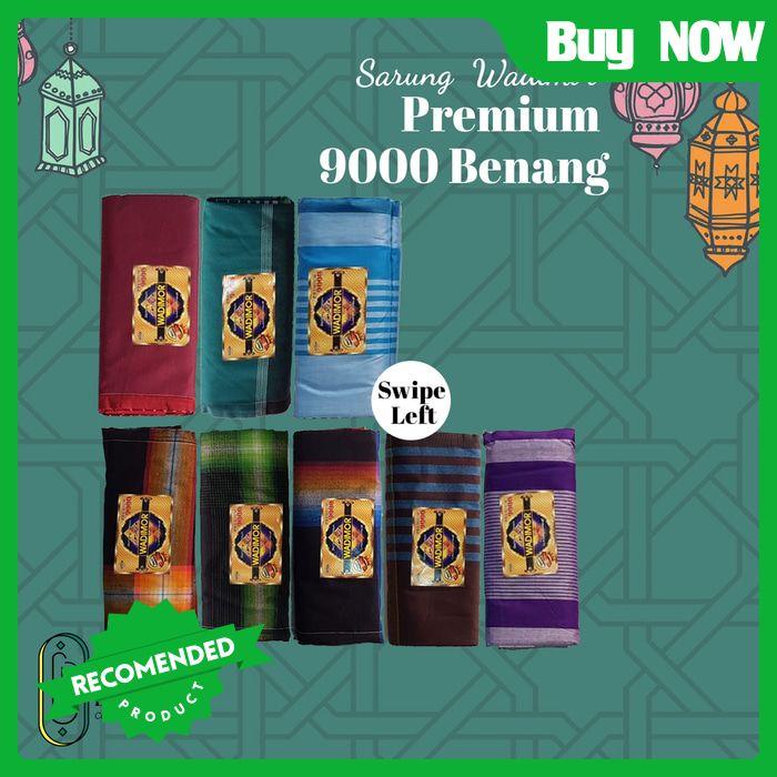 SARUNG WADIMOR PREMIUM. 9000 BENANG. PAKE BOX. MOTIF BANYAK