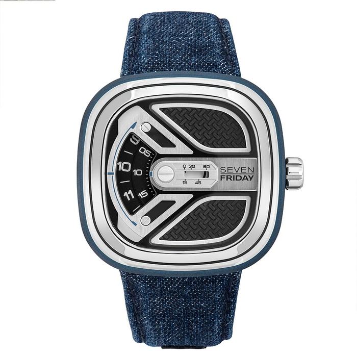 SEVENFRIDAY M1B/01 official Jam Tangan Biru Automatic M-SERIES