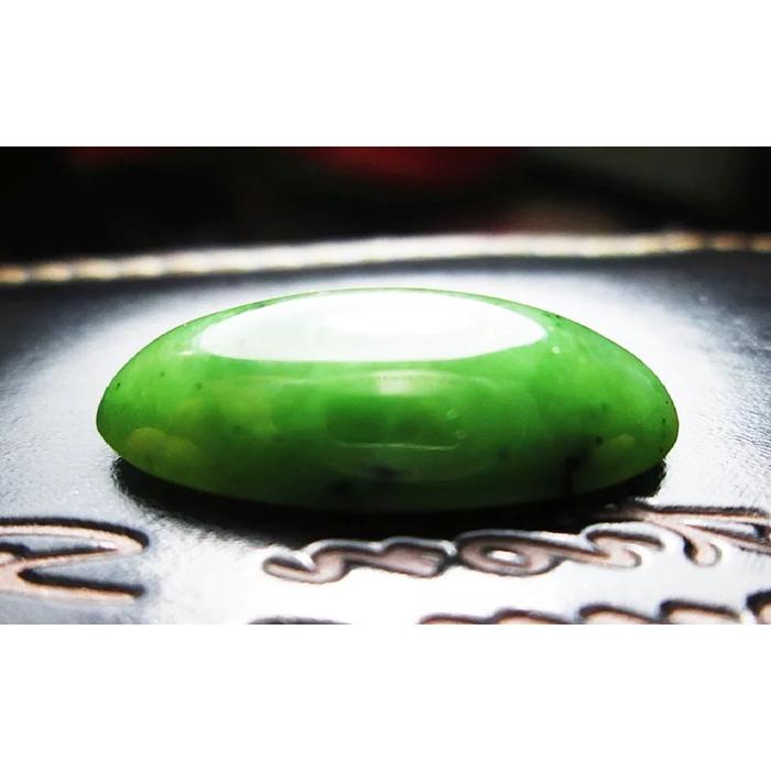 Size Jumbo 33mm Natural Nephrite Jade Giok Aceh