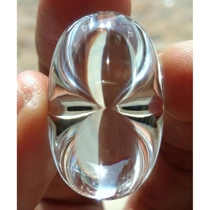 Kinyang Air Quartz Rock Crystal Bangka Belitung Size Jumbo kode u27