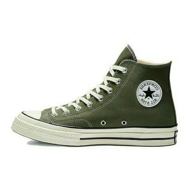 SEPATU SNEAKERS CONVERSE Chuck 70 high GREEN ORIGINAL ART. 162052C