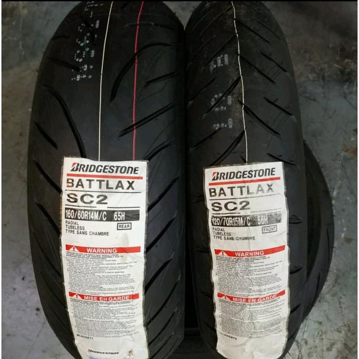 Ban Battlax Xmax SC2 120 70 Ring 15 160 60 Ring 14 1Battlax SC2 Radial