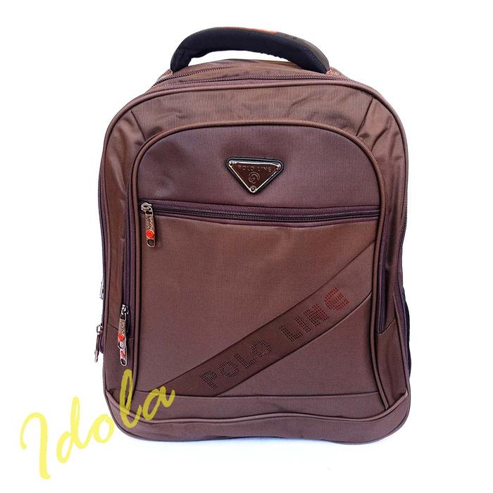 Tas Ransel Cowok Expanding Polo Line Terbaru / Backpack Travel Cowok