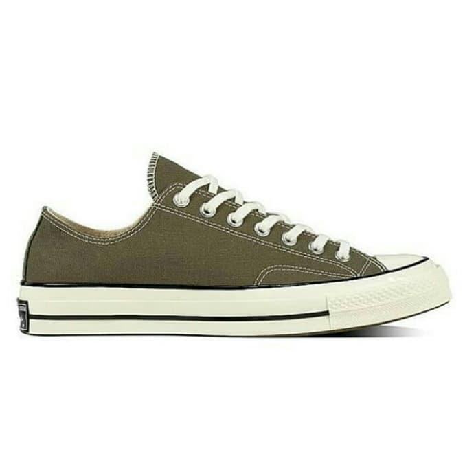 SEPATU SNEAKERS CONVERSE Chuck 70 OX green ORIGINAL art. 162060C