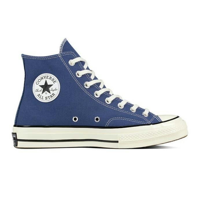 sepatu sneakers converse Chuck 70s high navy ORIGINAL ART. 162055C