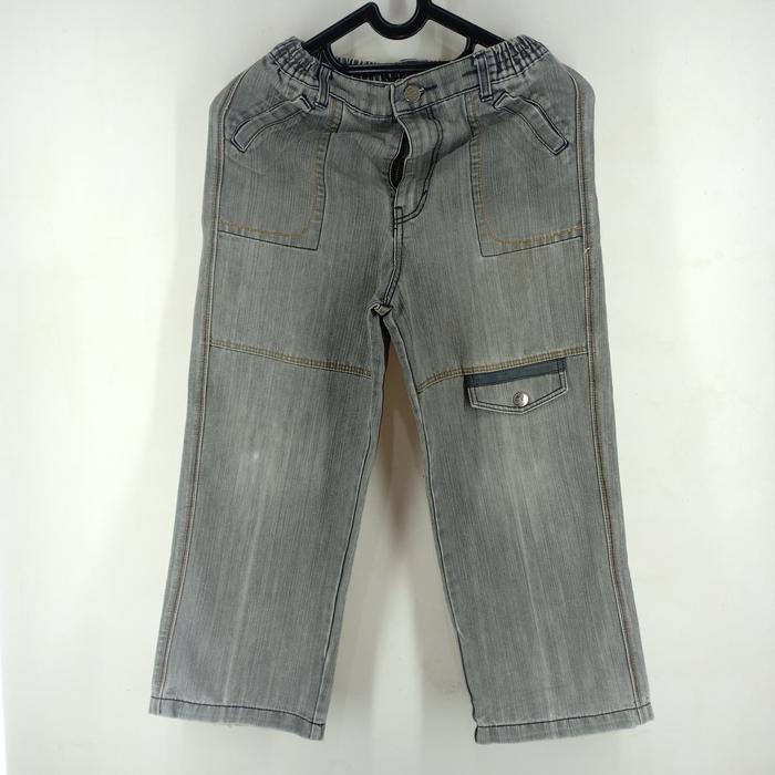 preloved second celana panjang anak laki jeans abu Crocodile