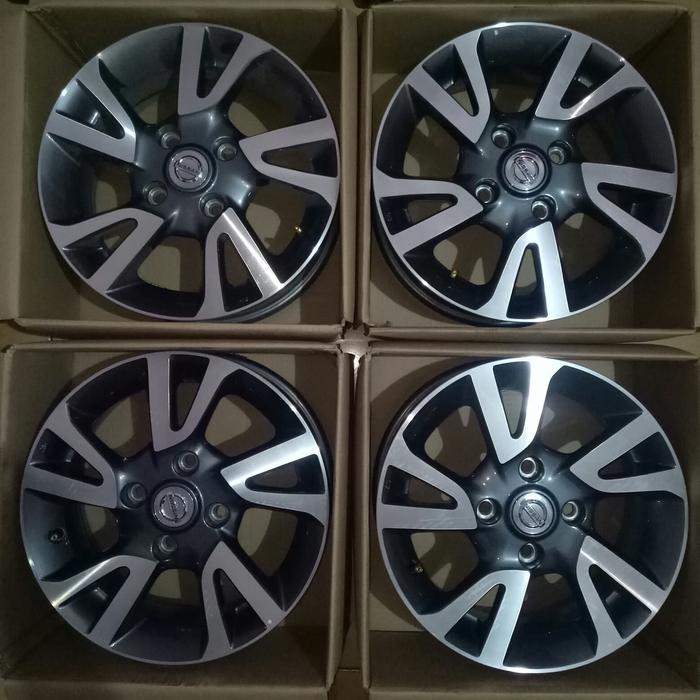 Velg 15 Livina Original Nissan Cocok Avanza Kijang Carry Xenia Futura Colt Wuling Evalia dll