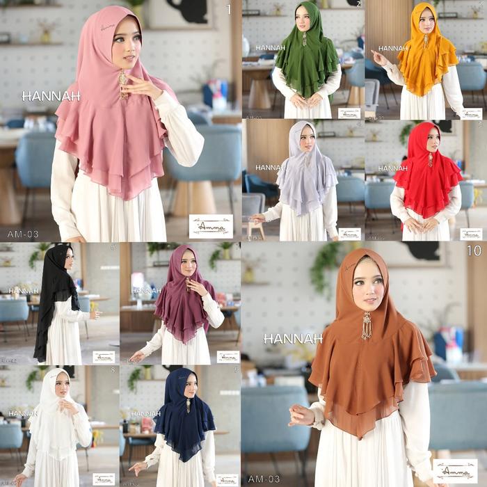 Khimar Hannah Ori Amma Hijab