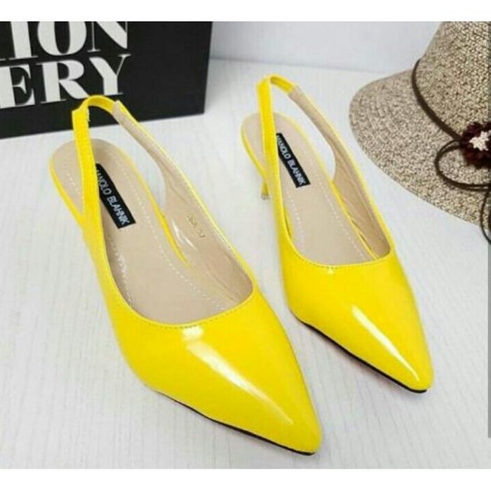 HEELS KUNING PENTOFEL