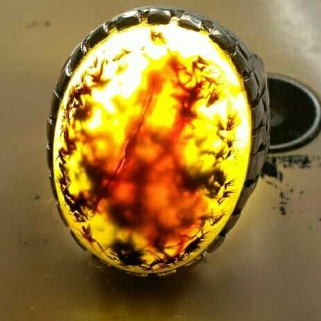 cincin lawasan bertuah batu akik gambar kelamin pria bisa touchscreen.