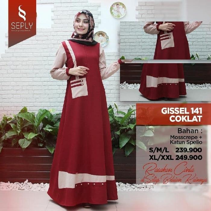 Gamis Dewasa Seply Gissel 141