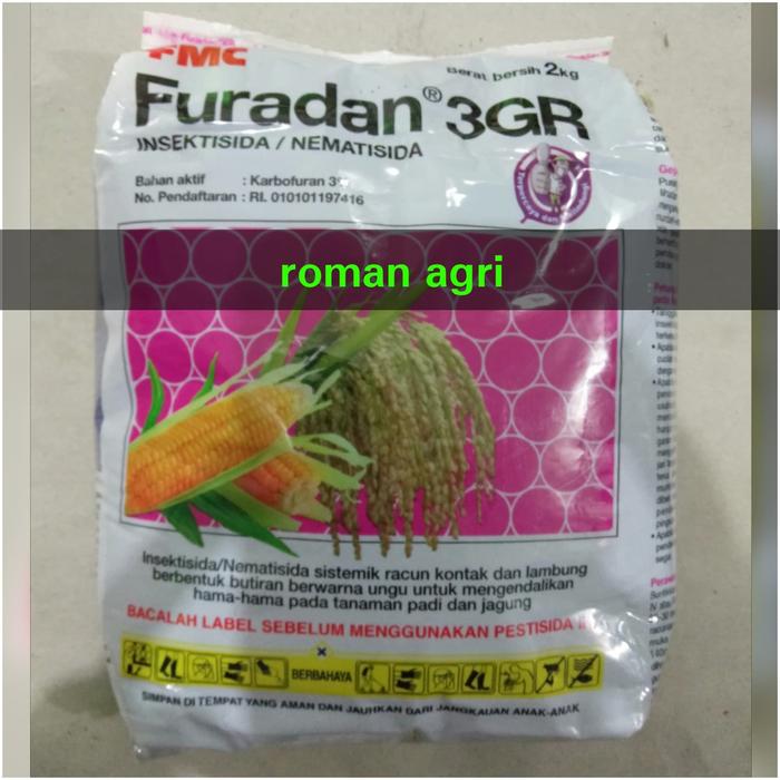 FURADAN 3GR isi 2 kg Insektisida Nematisida Tabur Anti Uret Penggerek