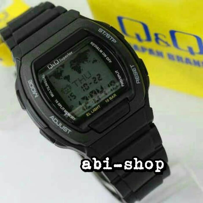 Jam Tangan Pria - Wanita - Data Bank QQ Q&Q MMW3P101Y MMW3 Hitam