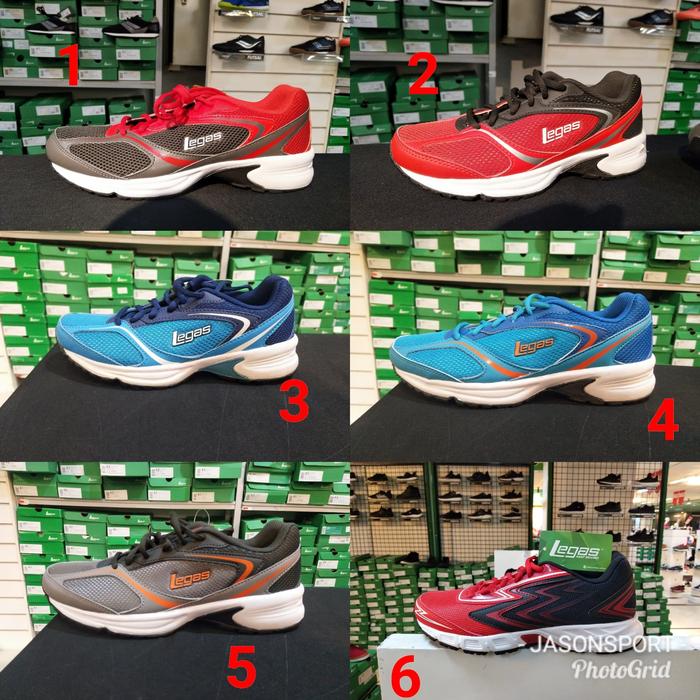 sepatu league legas terbaru running shoes pria murah original