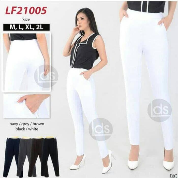 CELANA PANJANG CEWEK LADOSA FERCUS FASHION KODE LF21005 BENTUK LURUS