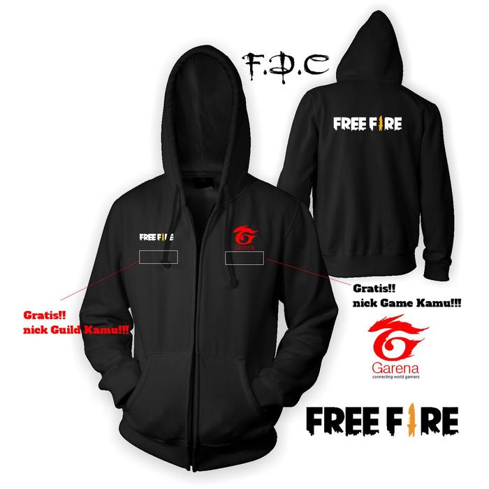 Jaket Gaming FREE FIRE Garena