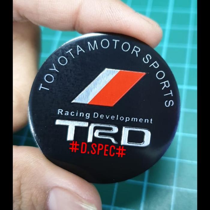 Logo / Emblem Tutup Radiator TRD Plat