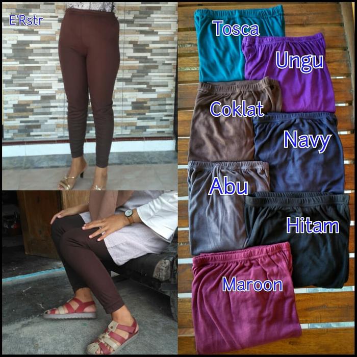 legging polos cew celamis polos / celamis los anak dewasa jumbo / celana panjang boim / celana panja