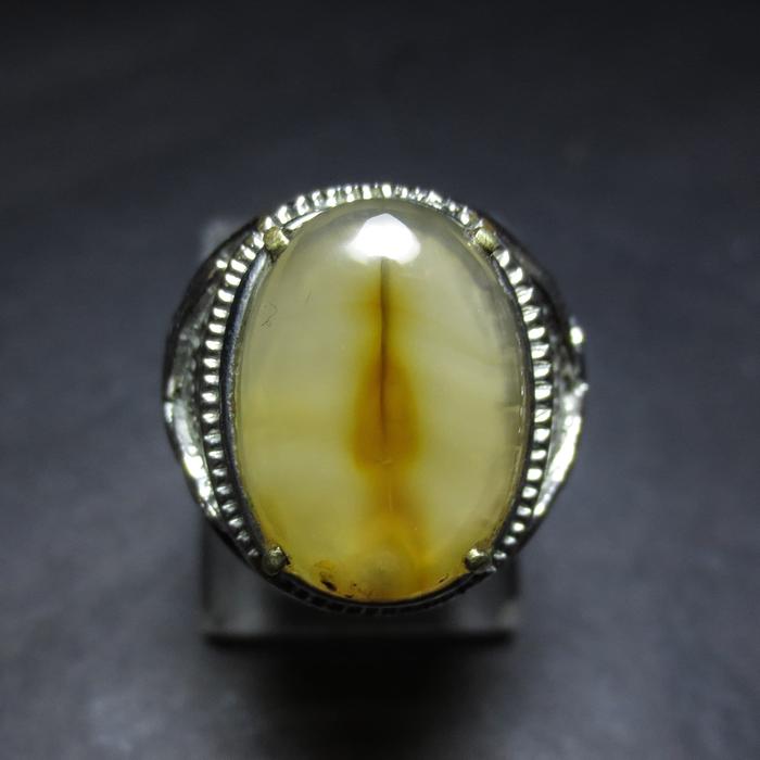 Asli Cincin Batu Anggur Susup Sodo Lanang Kristal
