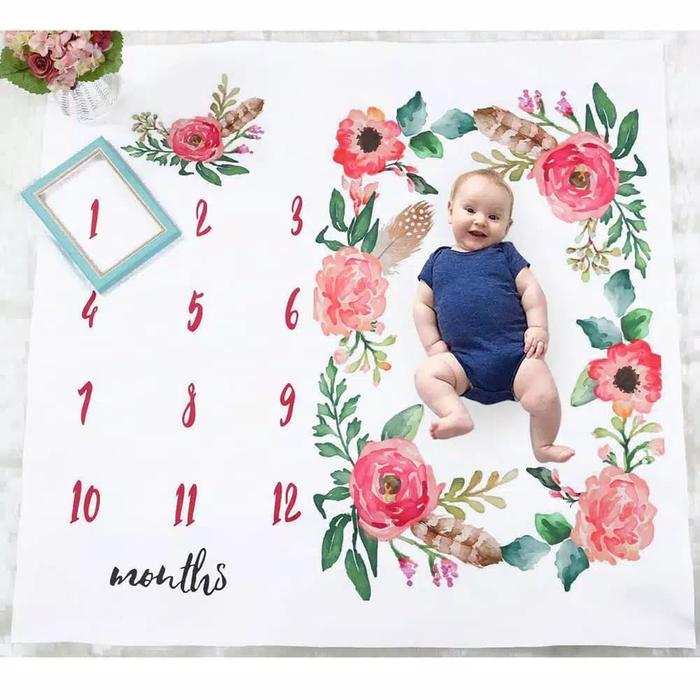 Background Photography Baby Growth Latar Foto Bayi Perkembangan