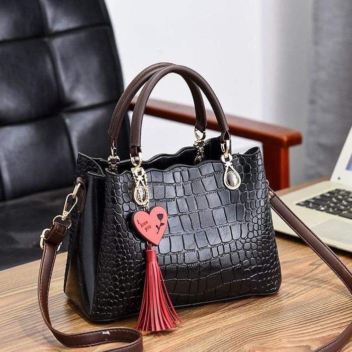 Tas wanita import croco F28463