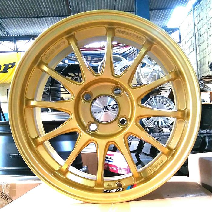 Velg SSR Type F R15x7 Pcd 4x100(Gold Sticker)