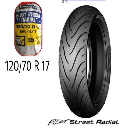 BAN MICHELIN 120/70-17 PILOT STREET RADIAL MICHELIN 120 70 17