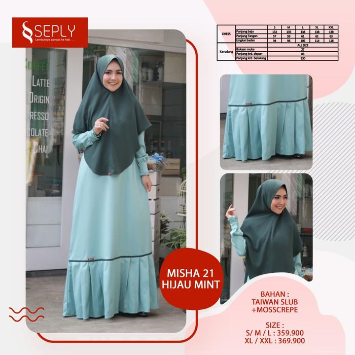 Gamis Syari Dewasa Seply Misha 21